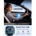 Glangeh 2024 Newest Bluetooth 5.3 Car Adapter【PD 36W+QC3.0 18W】, 2-in-1 Bluetooth FM Transmitter 【Dual Stronger Mics】& Fast Car Charger, Wireless Car Radio Adapter Hands-Free Car Kit, Siri Assistant